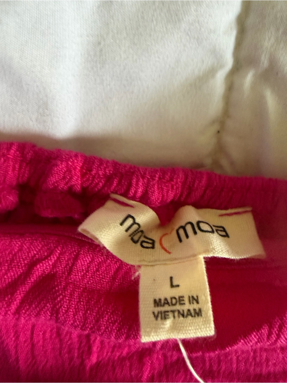 Moa Moa Hot Pink Tiered Maxi Sundress - Picture 6 of 7